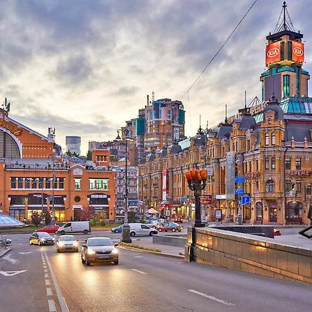 Sauna, Big Jacuzzi , Khreshchatyk Apartments Kyiv Exterior foto