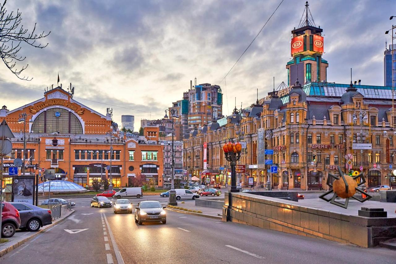 Sauna, Big Jacuzzi , Khreshchatyk Apartments Kyiv Exterior foto
